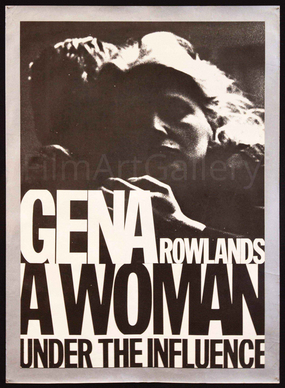 A Woman Under the Influence Original Vintage Movie Poster