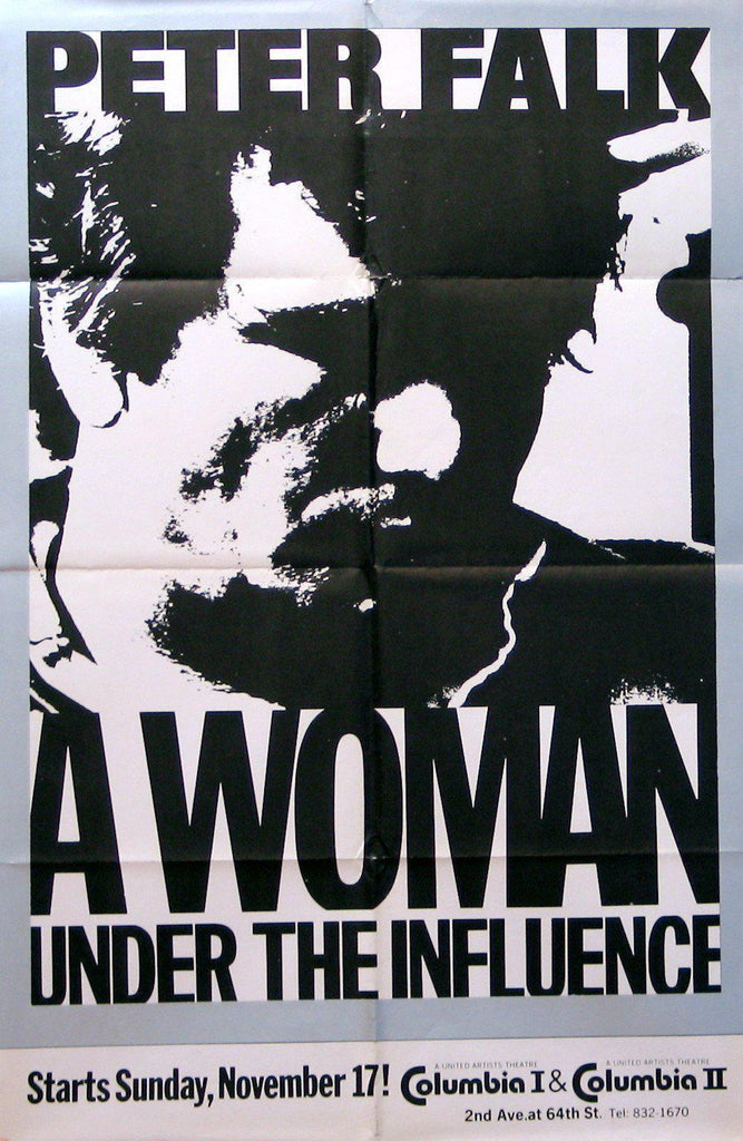 A Woman Under the Influence Original Vintage Movie Poster