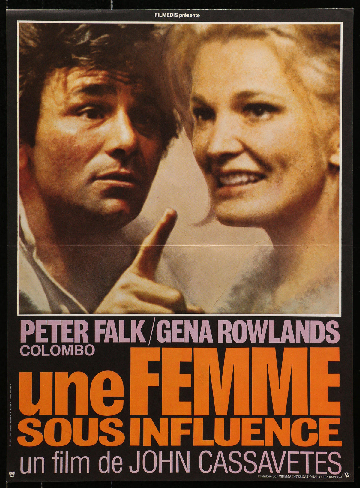 A Woman Under the Influence Original Vintage Movie Poster