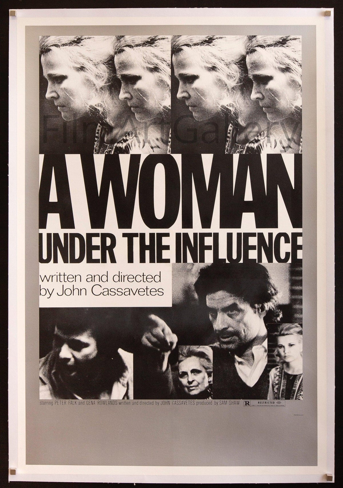 A Woman Under the Influence Original Vintage Movie Poster
