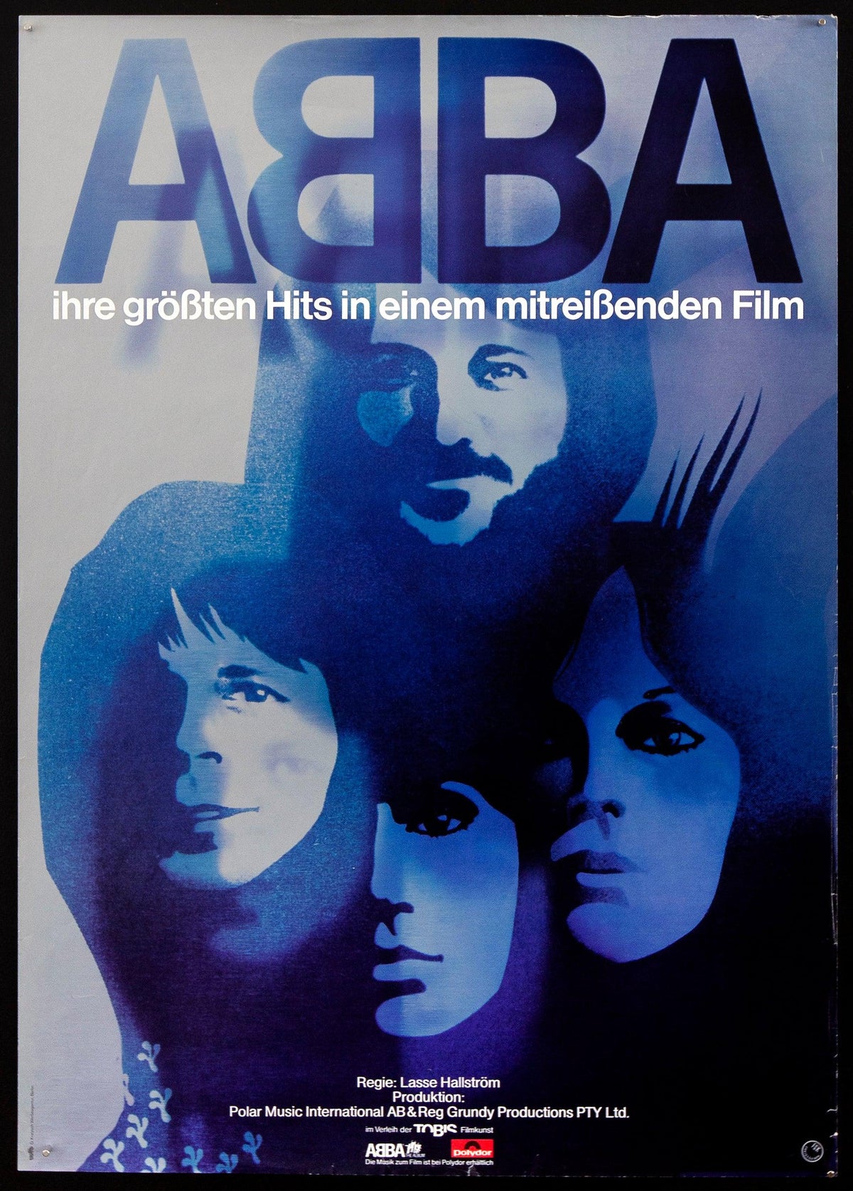 Abba The Movie German A1 (23x33) Original Vintage Movie Poster