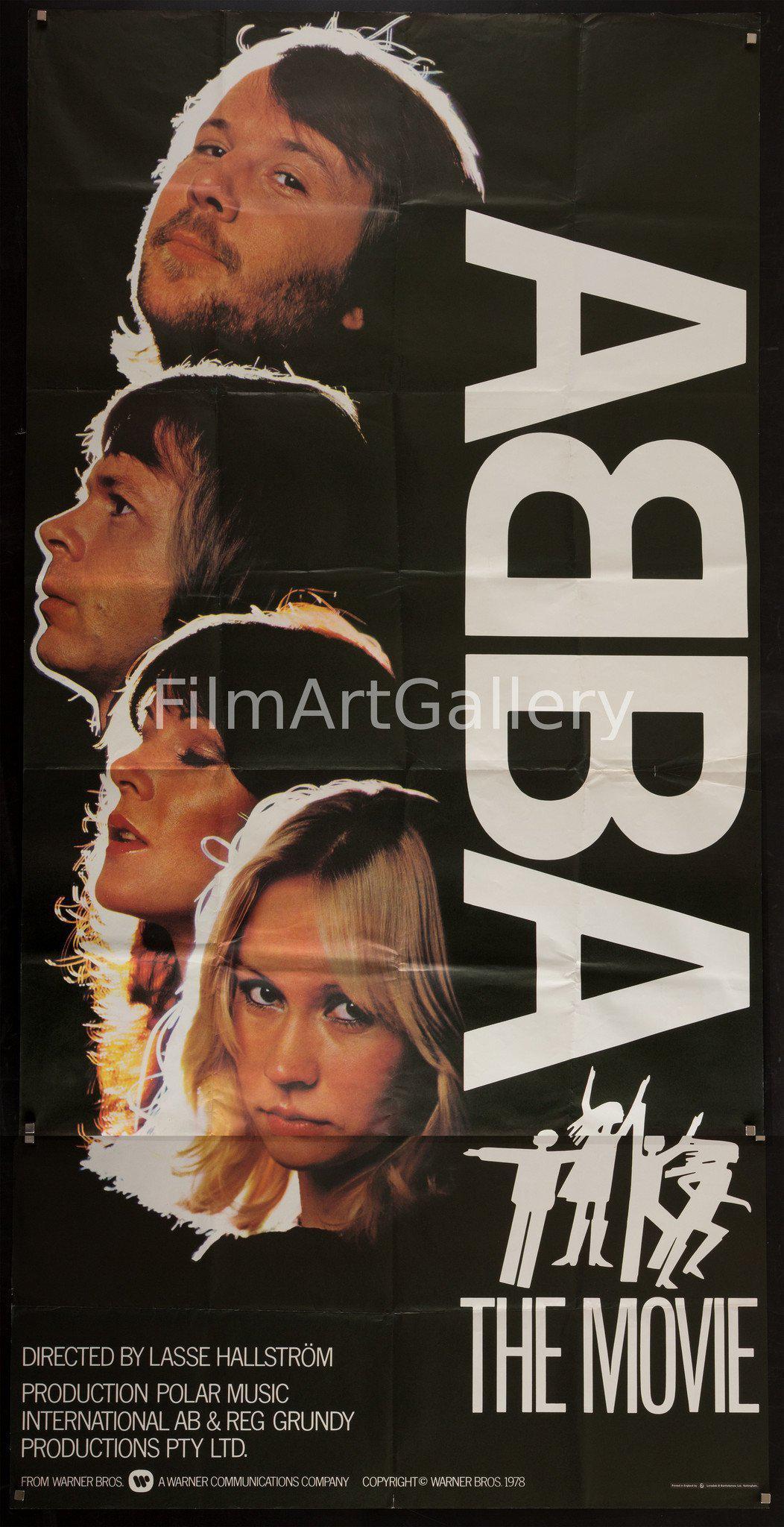 Abba The Movie Original Vintage Movie Poster
