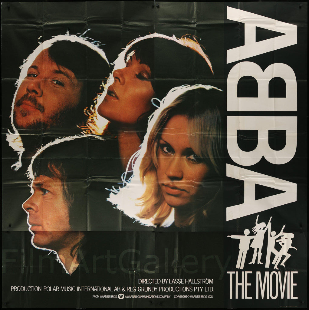 Abba The Movie Original Vintage Movie Poster