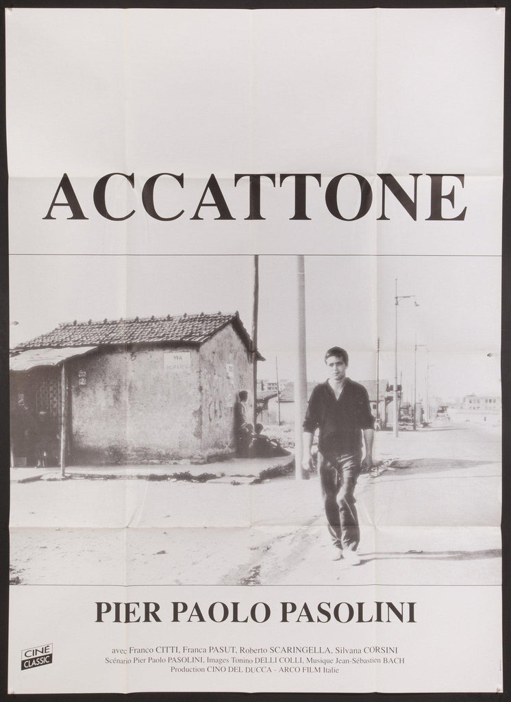 Accattone Original Vintage Movie Poster