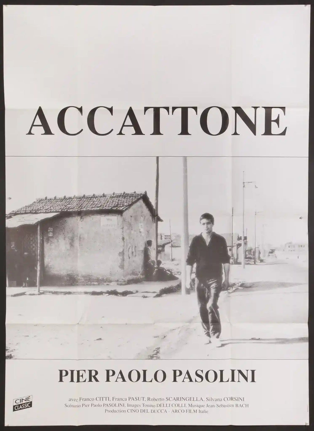 Accattone Original Vintage Movie Poster
