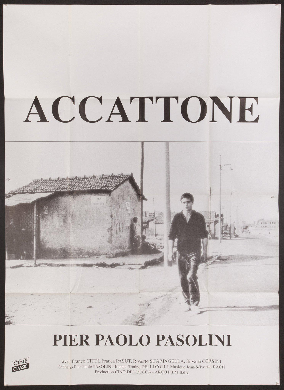 Accattone Original Vintage Movie Poster