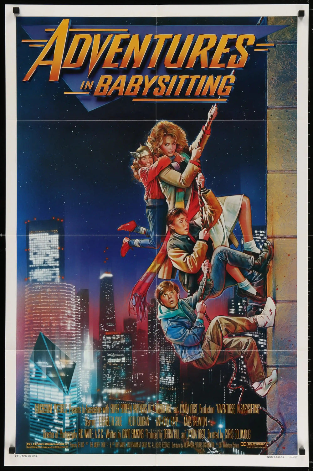 Adventures in Babysitting Original Vintage Movie Poster