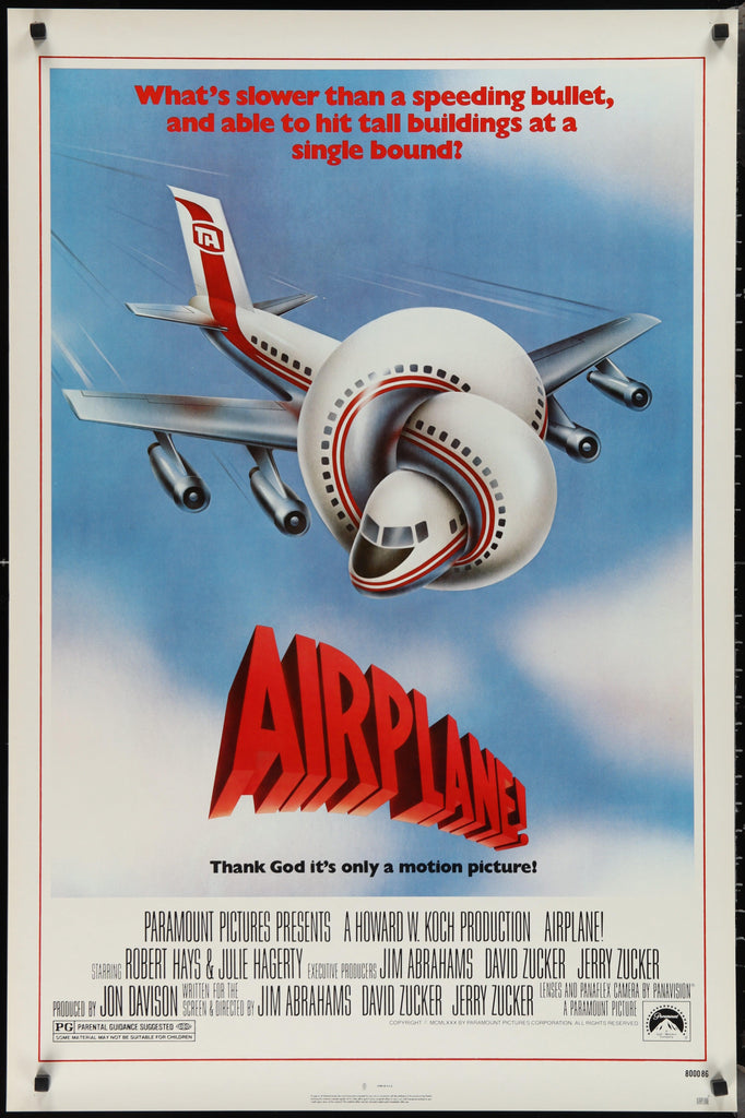 Airplane! Original Vintage Movie Poster
