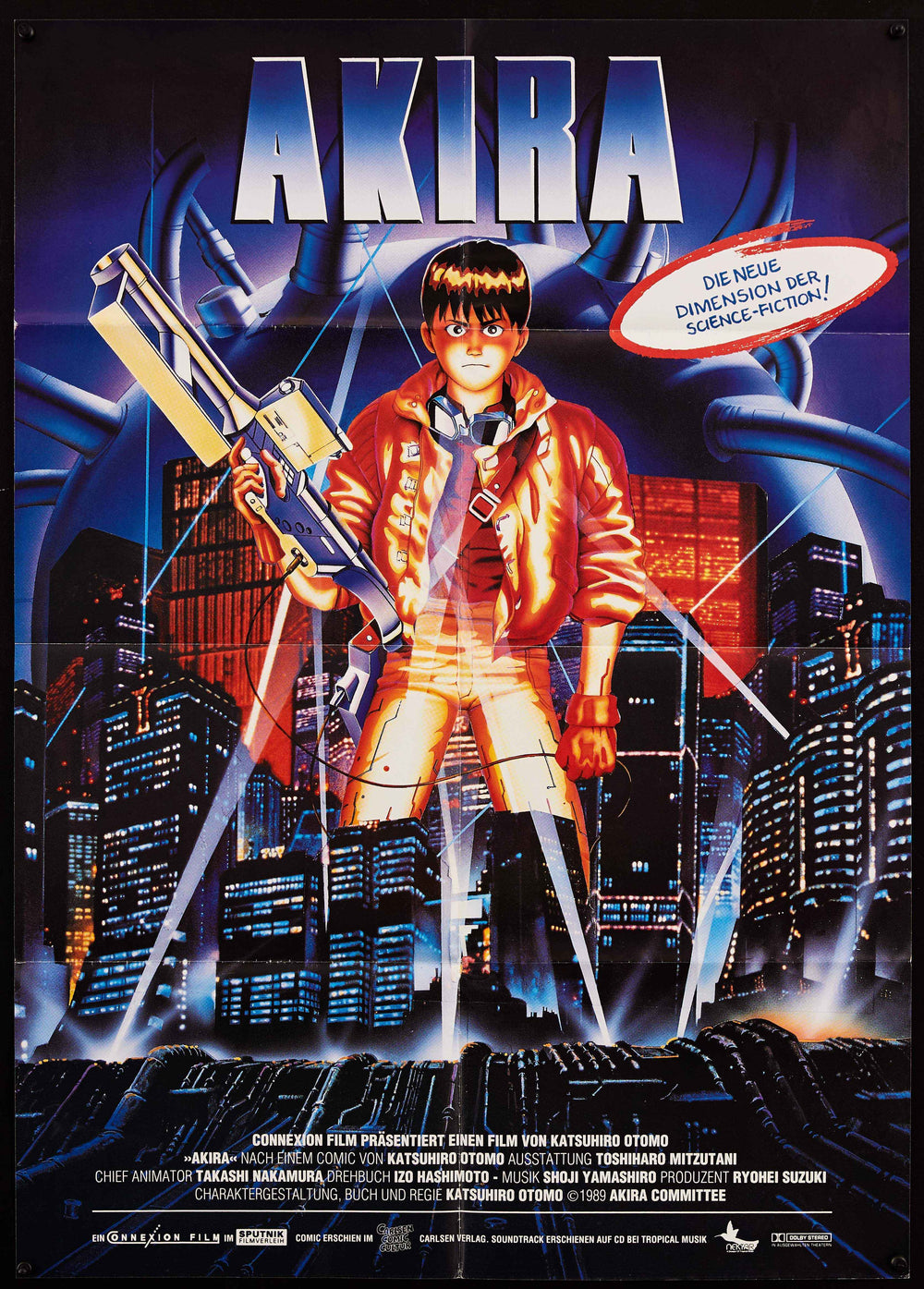 Akira Original Vintage Movie Poster