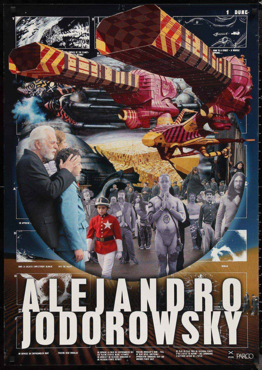 Alejandro Jodorowsky Film Festival Original Vintage Movie Poster