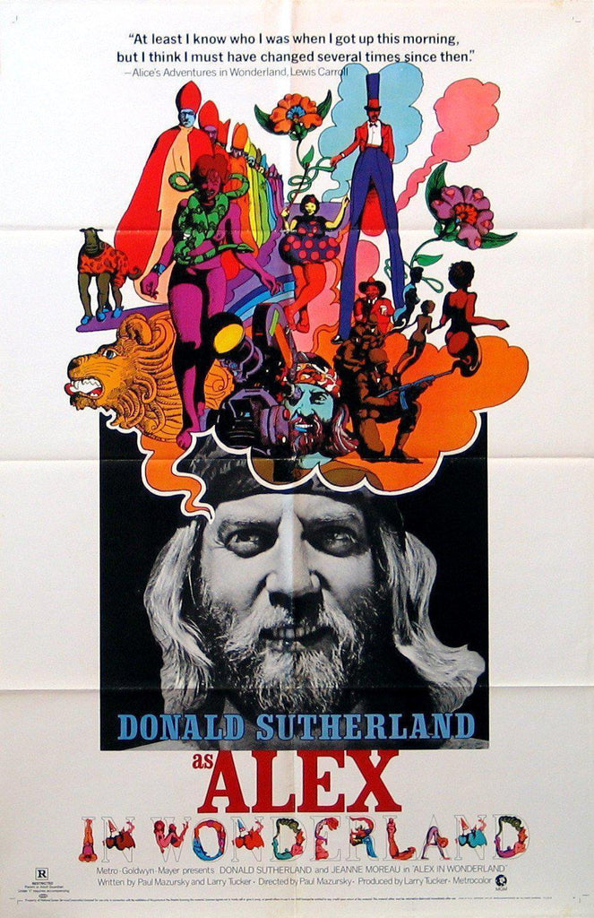 Alex in Wonderland Original Vintage Movie Poster