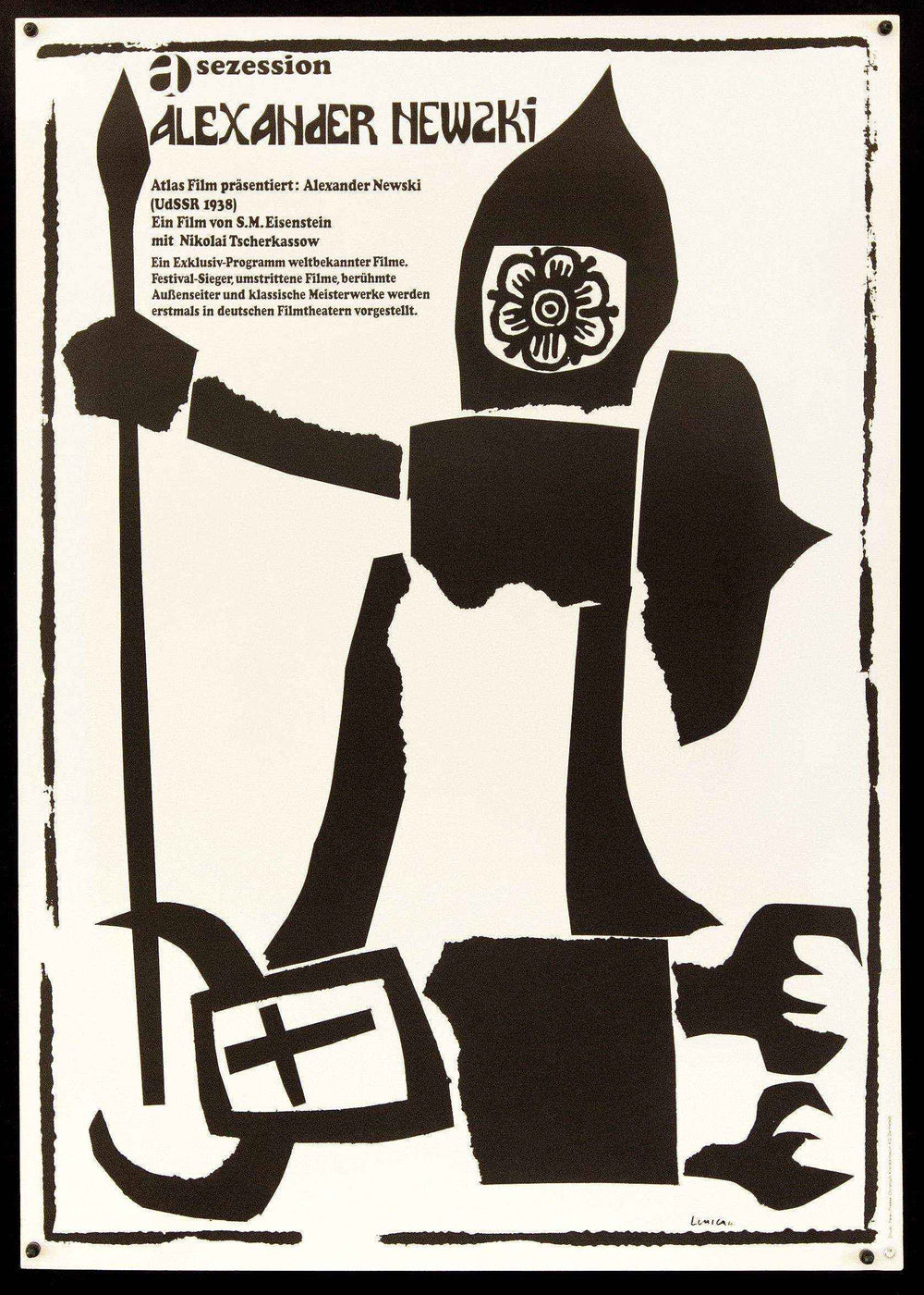 Alexander Nevsky Original Vintage Movie Poster