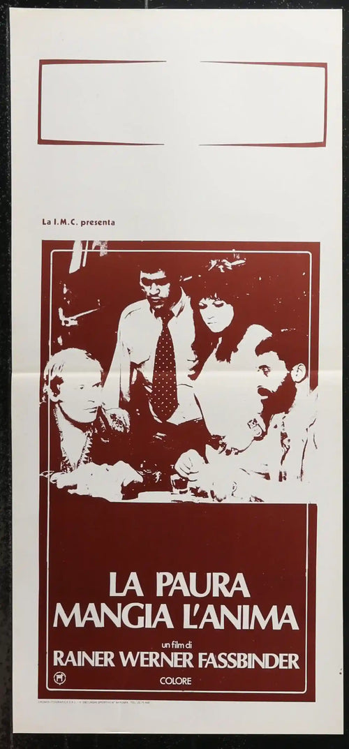 Ali Fear Eats the Soul Original Vintage Movie Poster