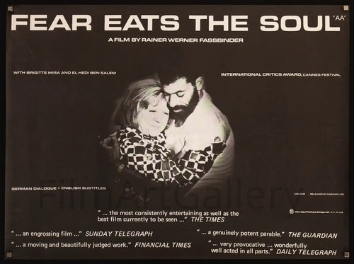 Ali Fear Eats the Soul Original Vintage Movie Poster
