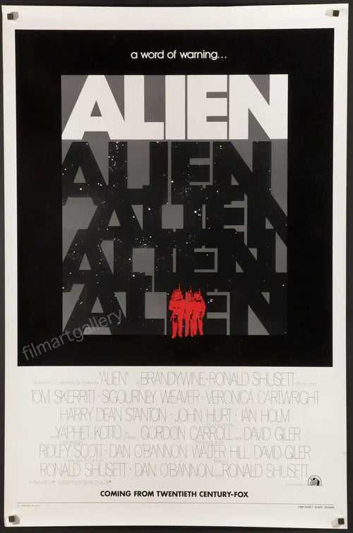 Alien Original Vintage Movie Poster
