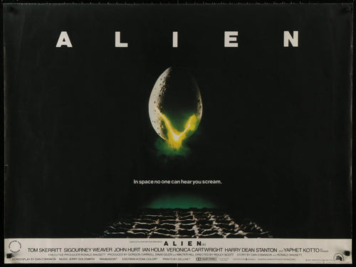 Alien Original Vintage Movie Poster