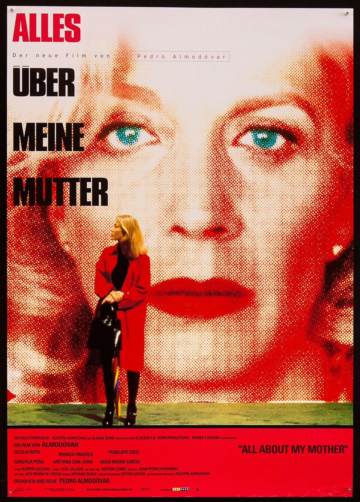 All About My Mother German A1 (23x33) Original Vintage Movie Poster