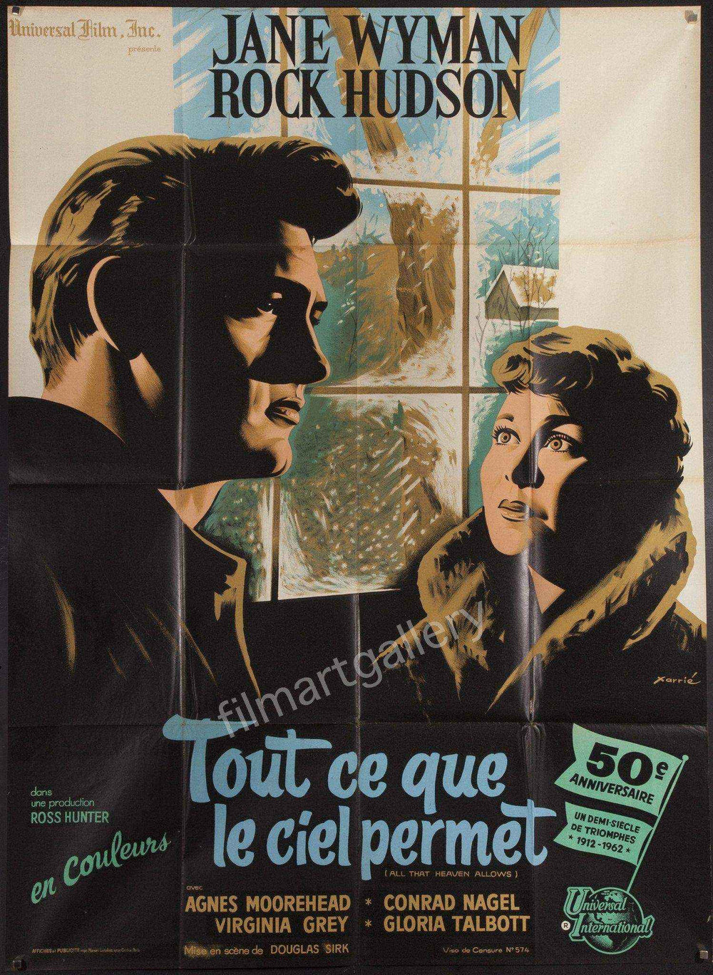 All That Heaven Allows Original Vintage Movie Poster