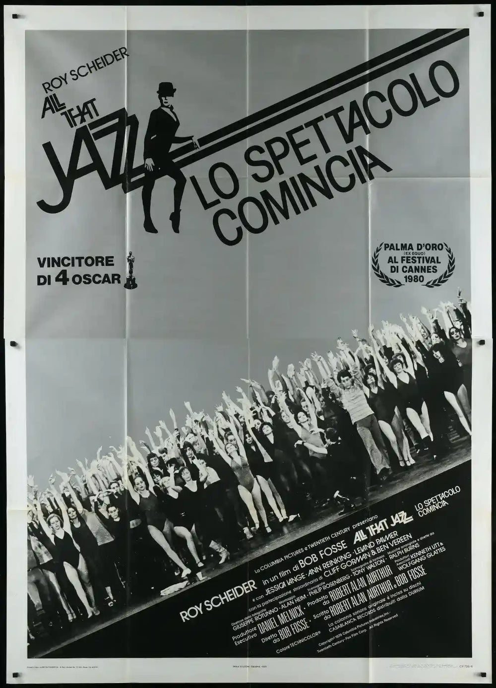 All That Jazz Original Vintage Movie Poster