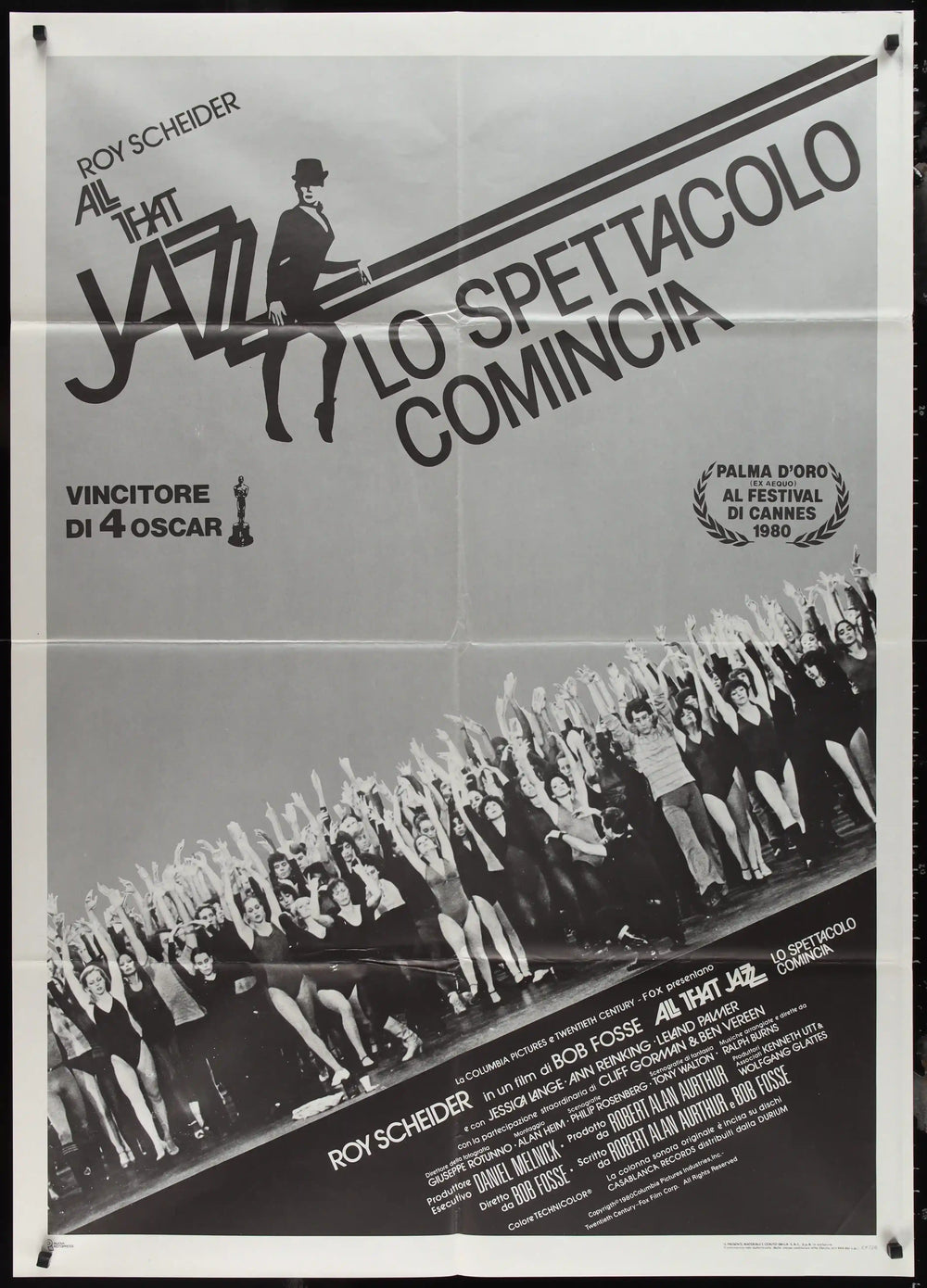 All That Jazz Original Vintage Movie Poster
