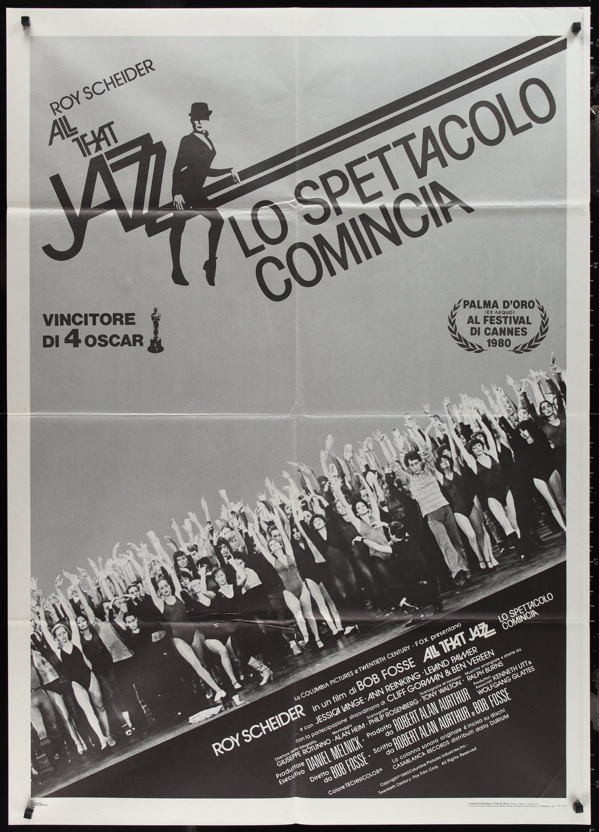 All That Jazz Original Vintage Movie Poster