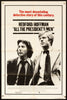All the President's Men Original Vintage Movie Poster