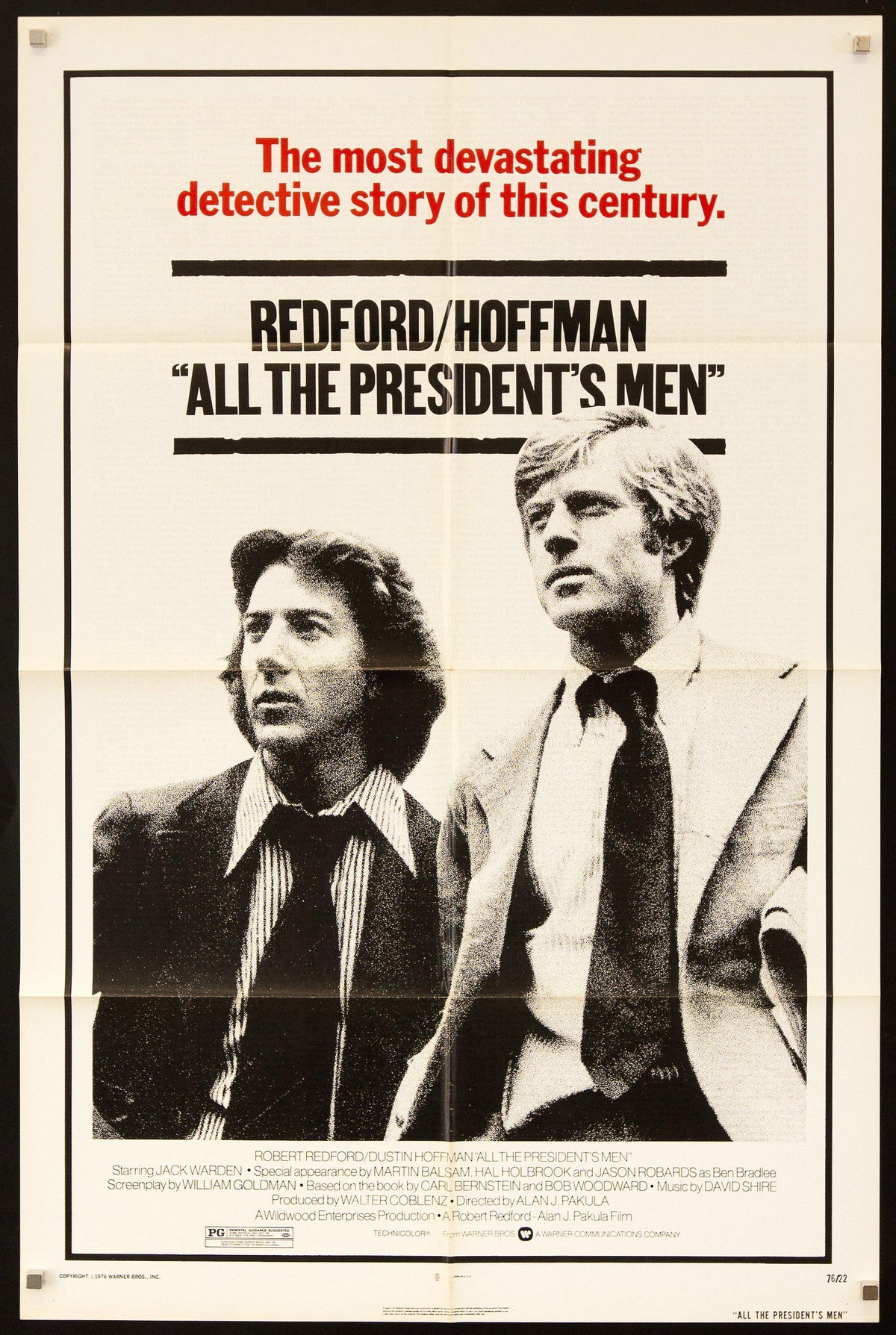 All the President&#39;s Men Original Vintage Movie Poster