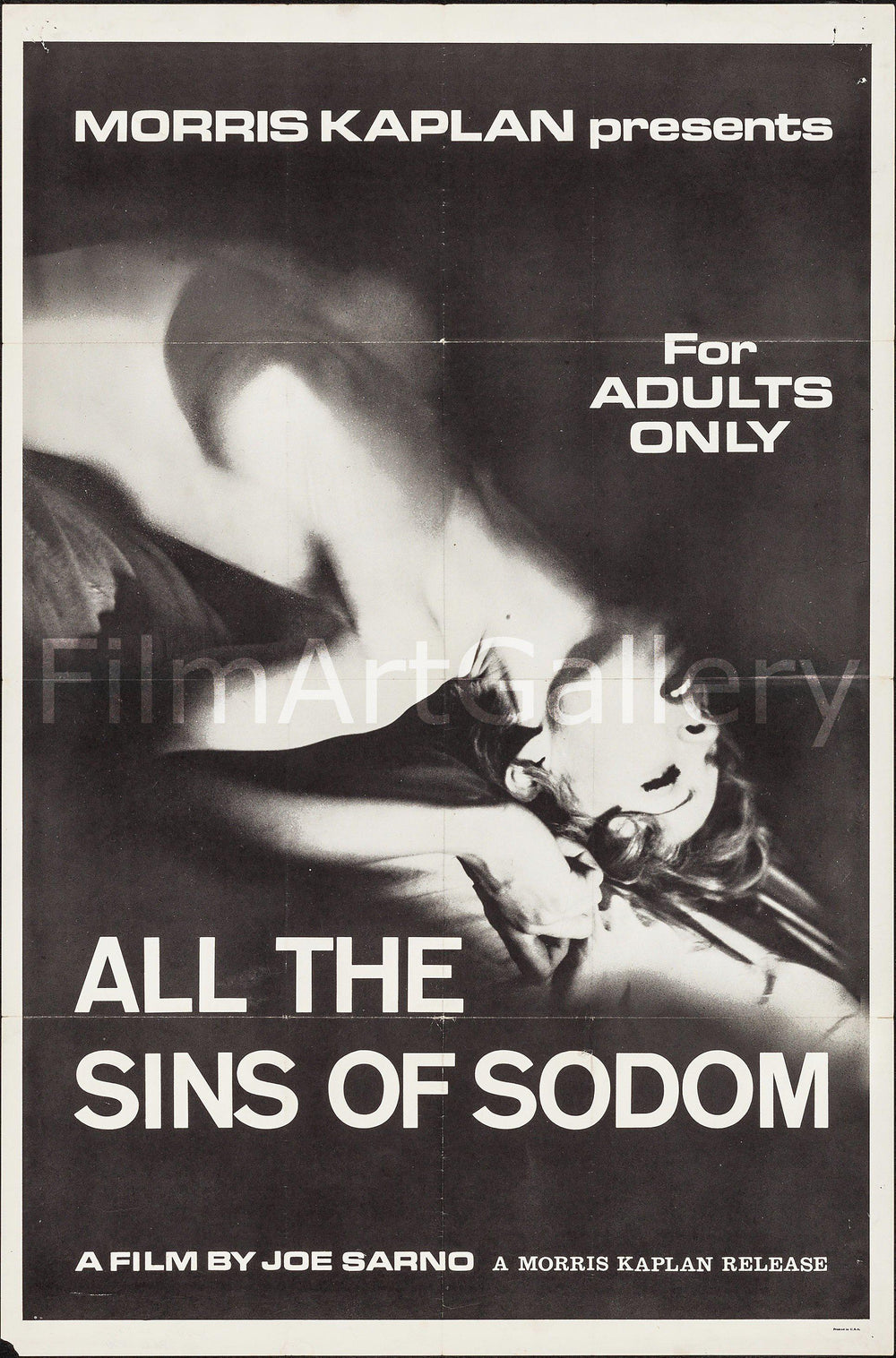 All the Sins of Sodom Original Vintage Movie Poster