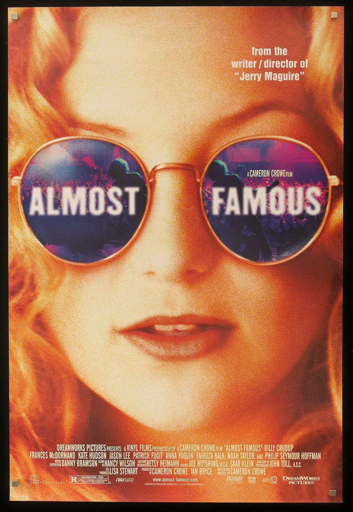Almost Famous 1 Sheet (27x41) Original Vintage Movie Poster