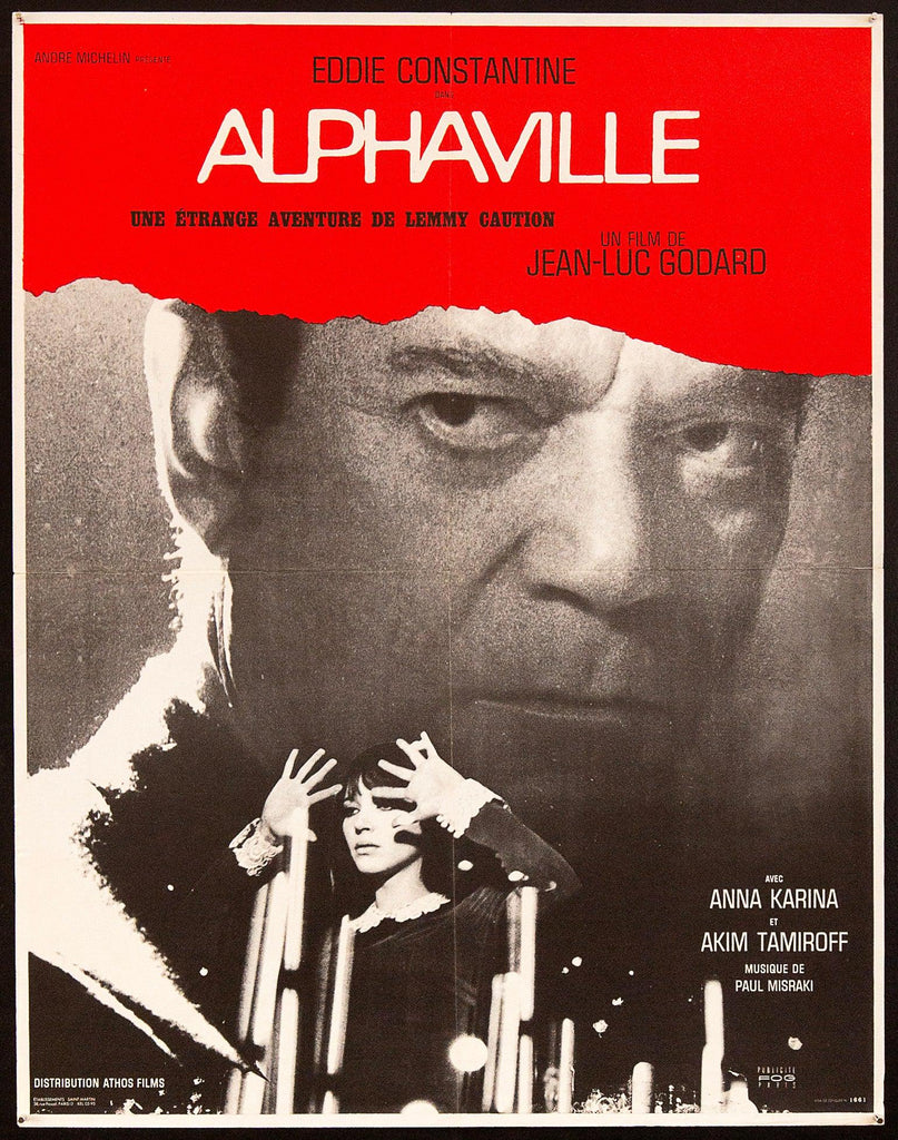 Alphaville Original Vintage Movie Poster