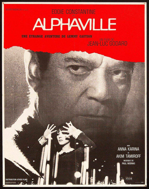 Alphaville Original Vintage Movie Poster