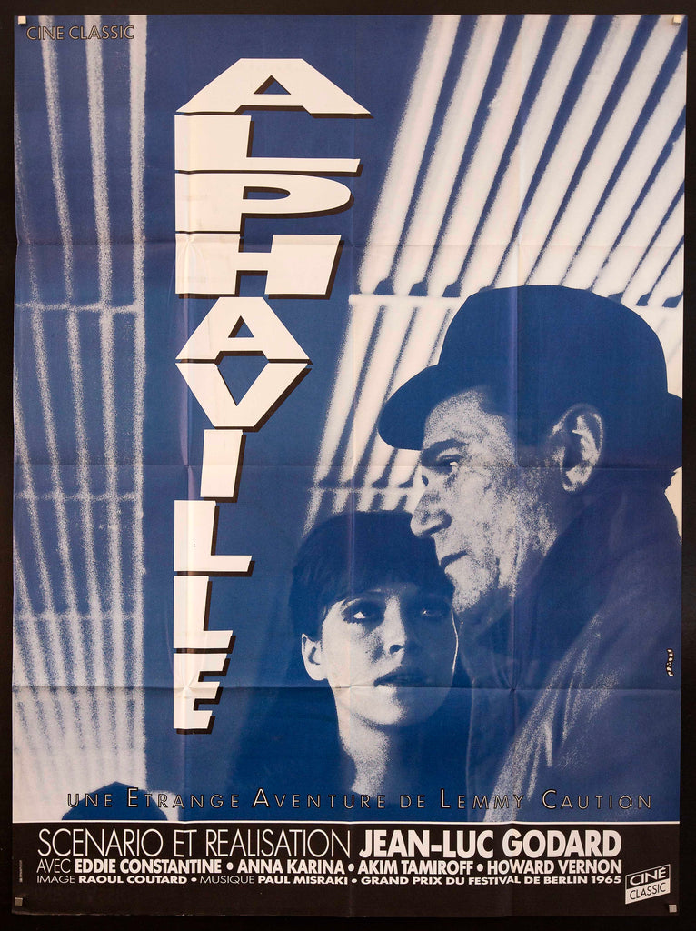Alphaville Original Vintage Movie Poster