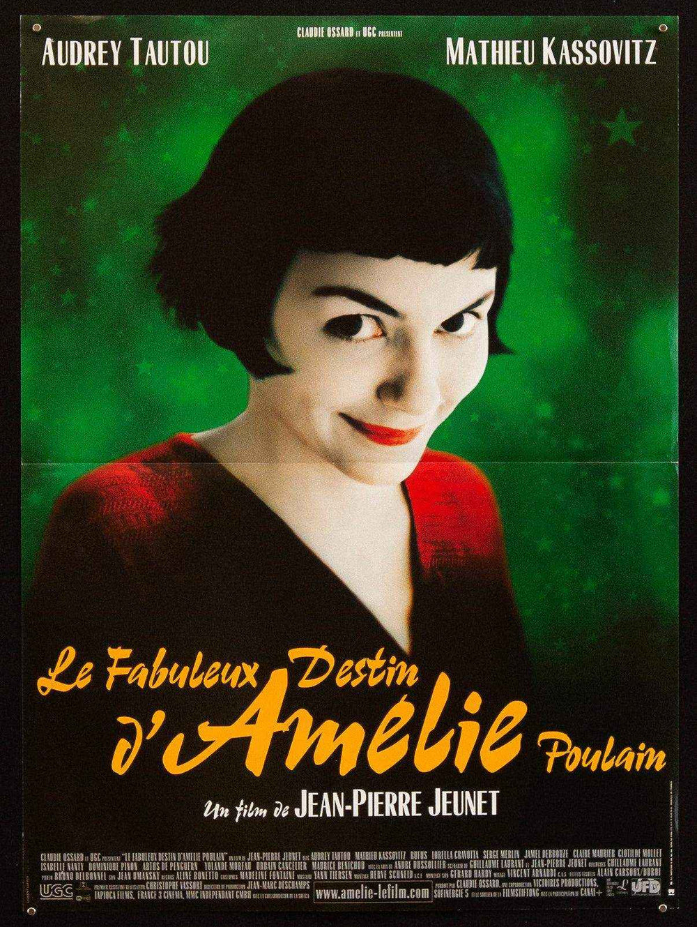 Amelie Original Vintage Movie Poster