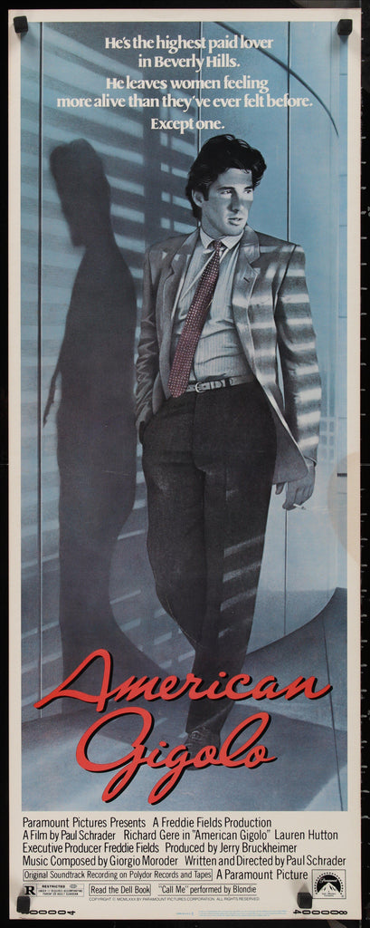 American Gigolo Original Vintage Movie Poster