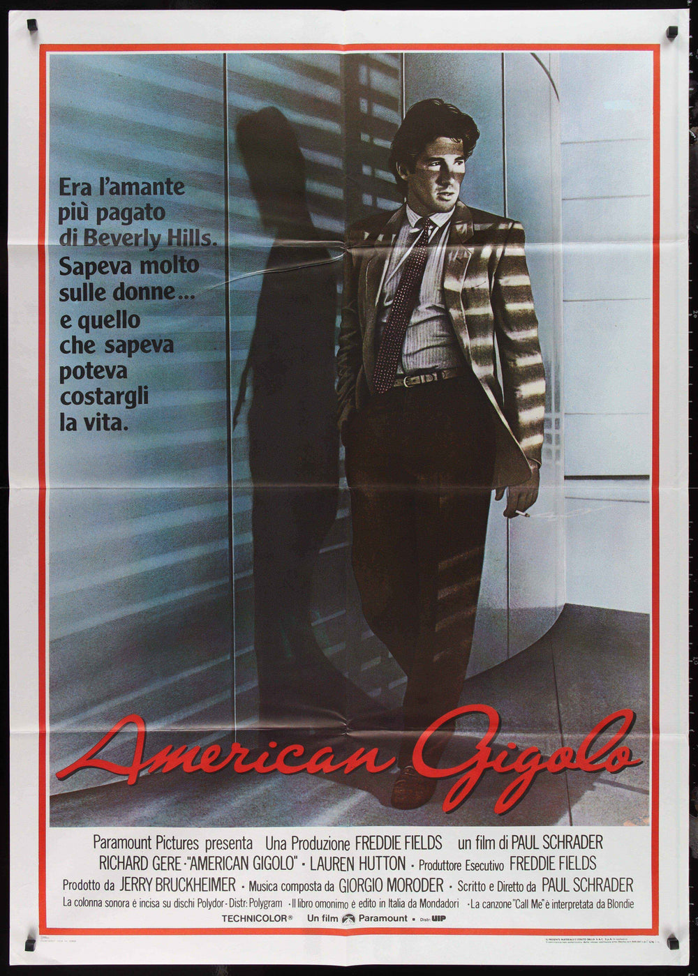American Gigolo Original Vintage Movie Poster