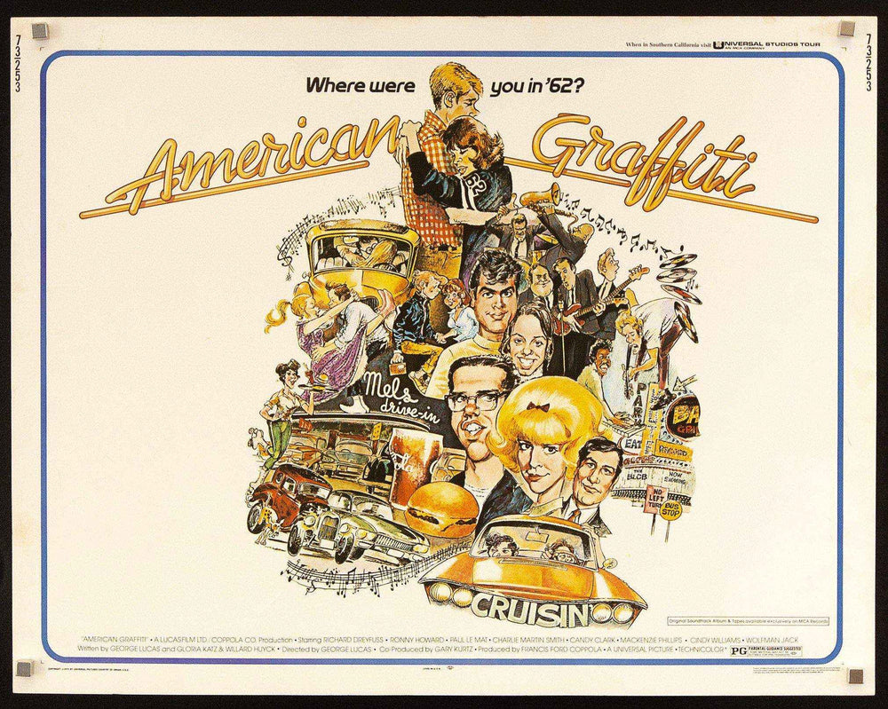 American Graffiti Original Vintage Movie Poster