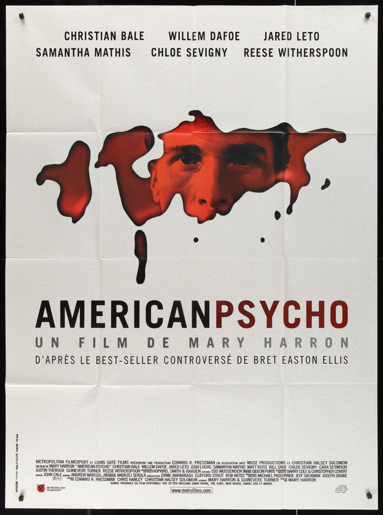 American Psycho Original Vintage Movie Poster