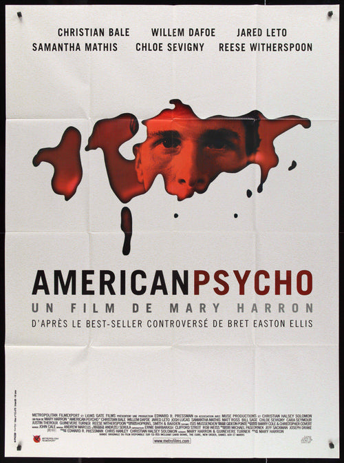 American Psycho Original Vintage Movie Poster