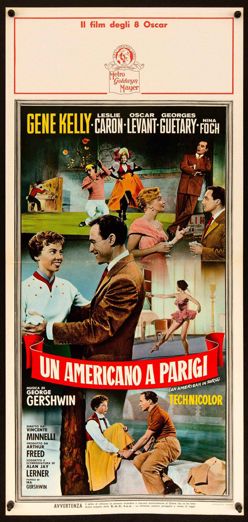 An American In Paris Original Vintage Movie Poster