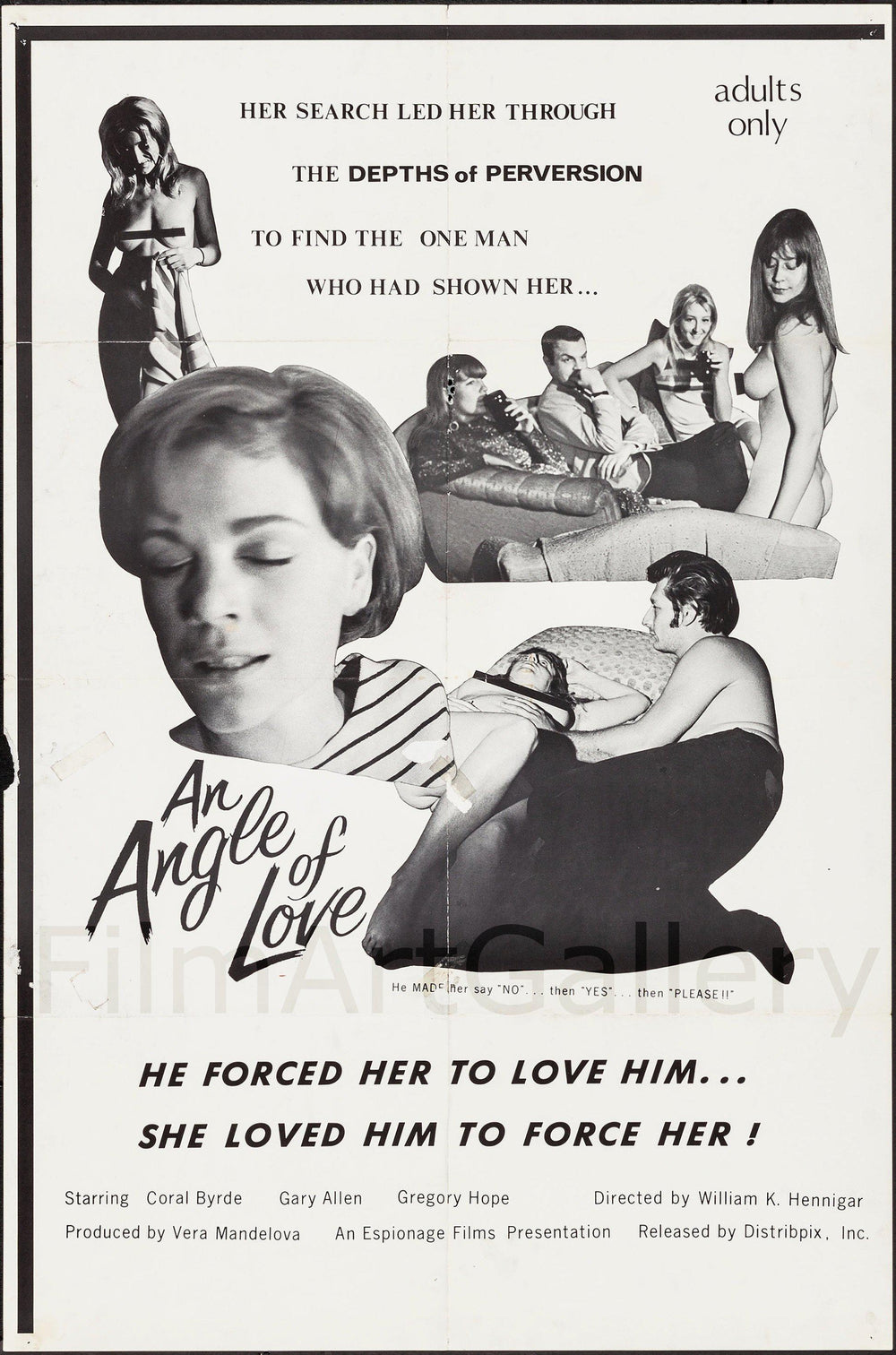 An Angle of Love Original Vintage Movie Poster