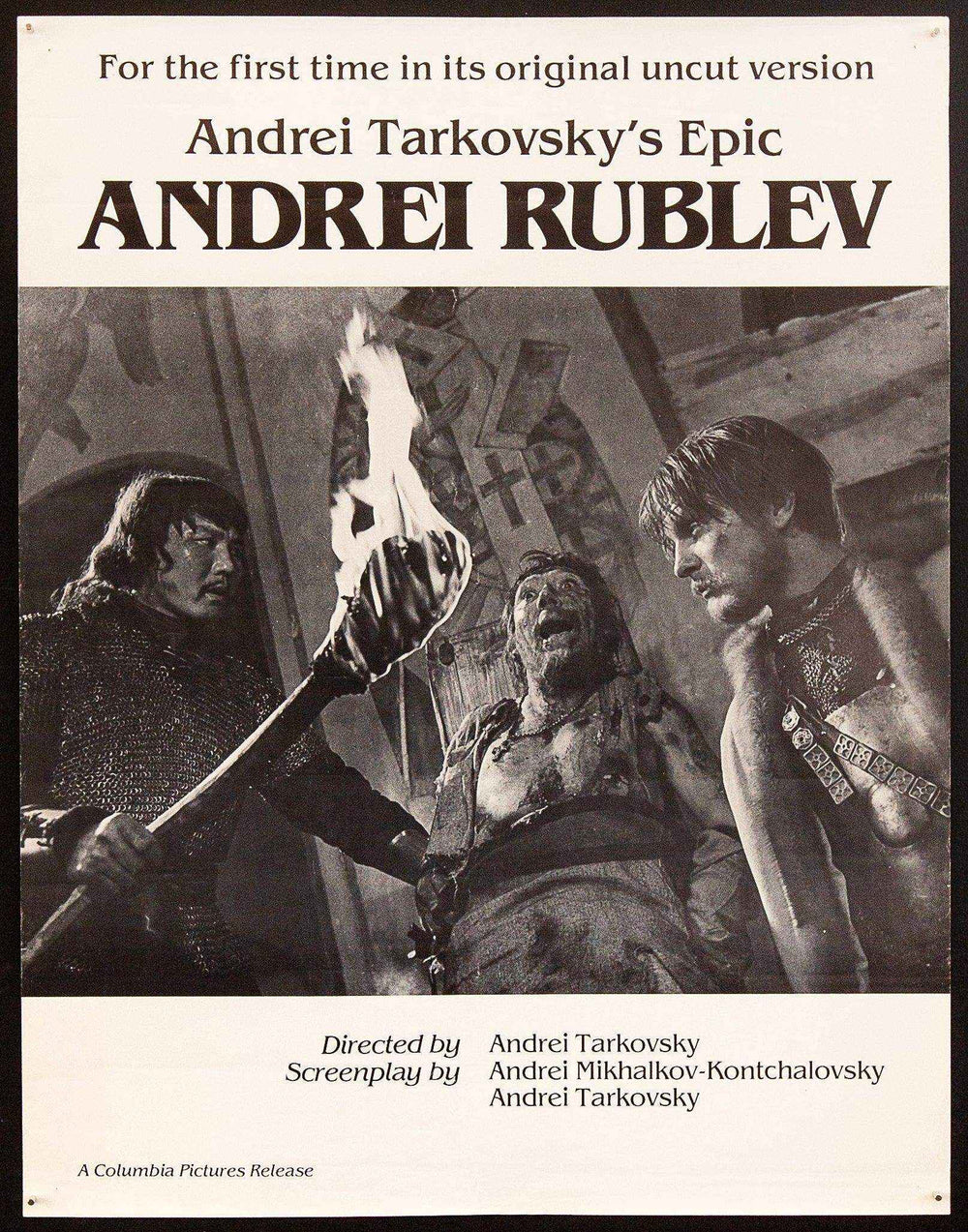 Andrei Rublev Original Vintage Movie Poster