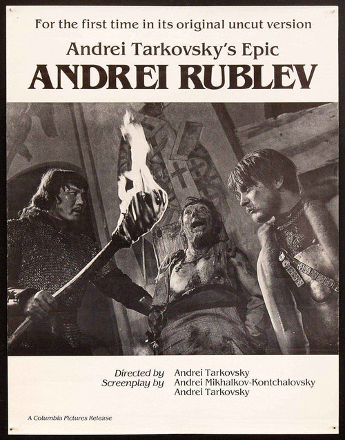 Andrei Rublev Original Vintage Movie Poster