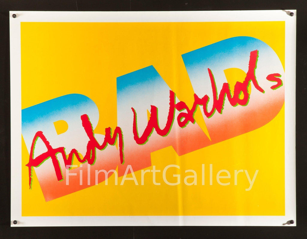 Andy Warhol's Bad Original Vintage Movie Poster