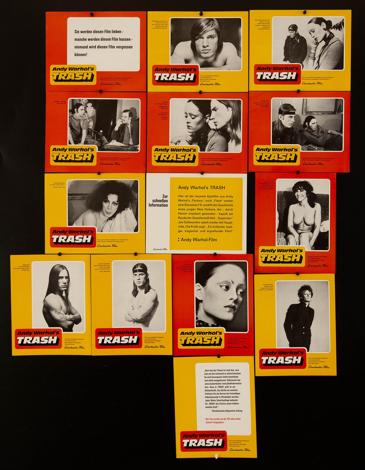 Andy Warhol's Trash Original Vintage Movie Poster