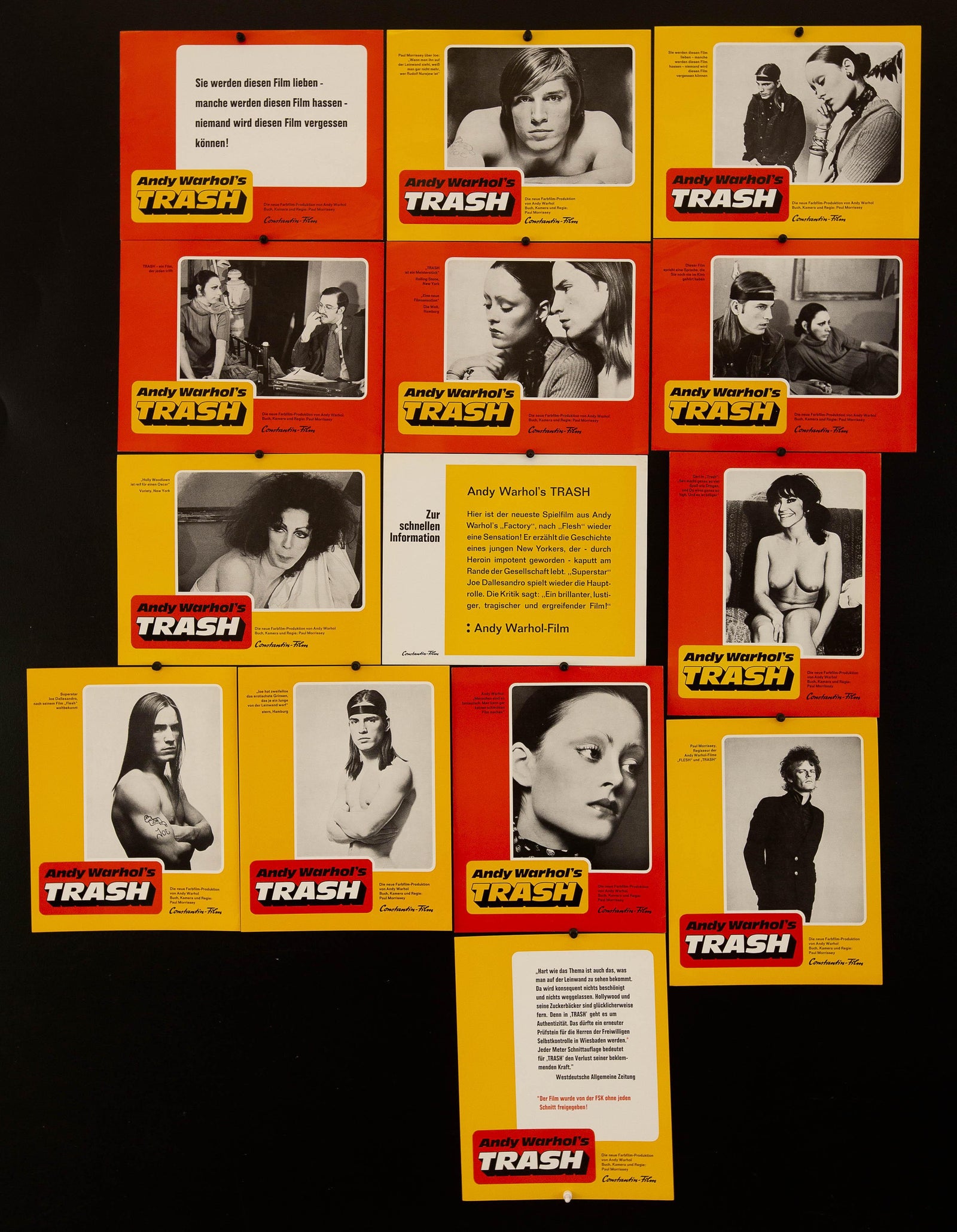 Andy Warhol's Trash Original Vintage Movie Poster