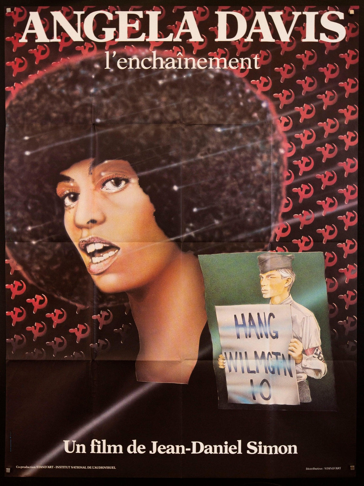 Angela Davis Original Vintage Movie Poster