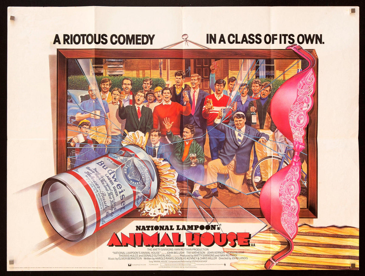 Animal House Original Vintage Movie Poster