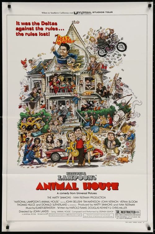 Animal House Original Vintage Movie Poster