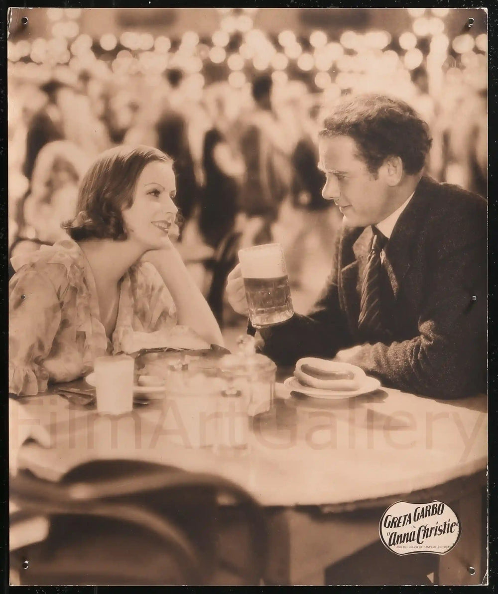Anna Christie Original Vintage Movie Poster