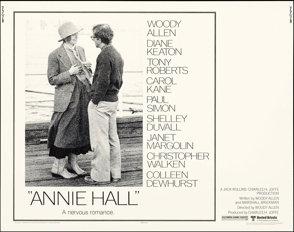 Annie Hall Original Vintage Movie Poster